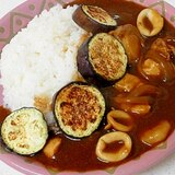 ☆シーフードミックスとなすの夏カレー☆